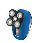 Barbasol Blue Electric Shaver Five Rotating Heads Rechargeable Personal Grooming. Fixed Price $34.01.