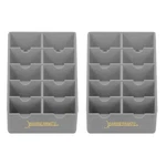2 Pack Rack Storage Tray - Holds 10 Clipper Blades (gray). Fixed Price $34.52.