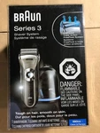Braun Series 3 Shaver For Men Triple Action Freefloat System With Sensofoil. Fixed Price $799.99.