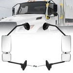 Black Manual Mirror Assembly For International Mv 2022+ Fixed, Oem Fit Right. Fixed Price $456.35.