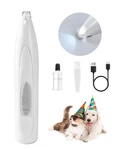 Furbona Dog Paw Trimmer With Led Light, Rechargeable Cordless Electric White. Fixed Price $17.99.