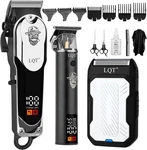 Professional Cordless Hair Clippers For Men - Led Display Trimmer & Bear.... Fixed Price $62.55.