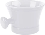 Linkidea Ceramic Shaving Mug With Knob Handle, Deep Size Wet White. Fixed Price $25.99.