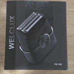 Welclux FK-706 Electric Shaver Black Rechargeable Portable Waterproof. Fixed Price $19.99.