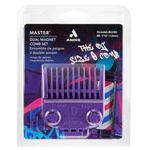 Andis Master Og #0 Magnetic Guard Dual Purple Comb. Fixed Price $11.99.