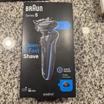 Braun Electric Shaver For Men, Series 5, 5118S Waterproof, Wet & Dry New. Fixed Price $52.97.