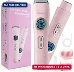 Bikini Trimmer For Women, Jiuwiil 2 1 Electric Razors IPX7 Waterpr. Fixed Price $31.44.