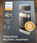 Philips Norelco Compact Rechargeable Wet & Dry Electric Shaver On-the-go Black. Fixed Price $49.48.