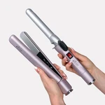 Aria Beauty Pop Lock Interchangeable Straightener And Curling Iron Set New. Fixed Price $38.24.