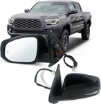 Left Driver Side Mirror Fits 2016-2022 Toyota Tacoma With Power Glass, Heated. Fixed Price $103.78.