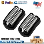 2X For Braun Series 32B Replacement Shaver Head Razors 301S, 310S, 320S, 330S. Fixed Price $16.99.