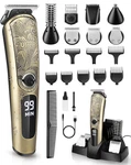 Ufree Gifts For Men, Beard Trimmer With Charging Stand, IPX7 Waterproof Gold. Fixed Price $66.49.