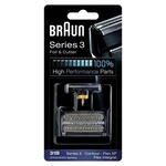 Authentic Braun 31B Shaver Foil & Cutter Head - Combi Pack Black. Fixed Price $37.99.