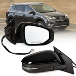 Lqito Passenger Side Mirror Fits 2013-2015 Toyota 7PINS-RIGHT, Black. Fixed Price $80.31.
