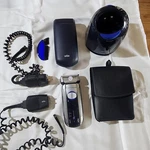 Braun Series 8000, #8985, Cleaning Tank, Travel Kits, 2 Chargers, Head Protector. Fixed Price $100.00.