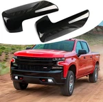 Sportuli Black Mirror Cap Cover Trim Replace For 2019-2025 Chevy Silverado /.... Fixed Price $63.98.