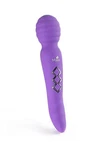 Maia Zoe Twistty Rechargable Dual Vibrating Wand Purple Colored. Fixed Price $16.09.