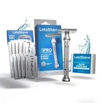 Letsshave Single Razor Set For Men With 10 Blades. Fixed Price $19.44.