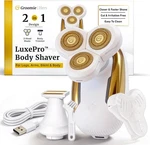 Hers Luxepro Electric Body For Women's Rotary Shaver, Razors. Fixed Price $117.99.