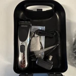 Wahl 21 Piece Rechargeable Electric Hair Clipper Kit Black Silver Head Face. Fixed Price $32.98.