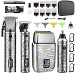 Hair Clippers Cordless Electric Razor Beard Trimmer Grooming Kit Gsky 740 Mens. Fixed Price $179.99.