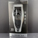 Vivitar Hair Beard Clipper Kit 10 Piece Corded Grooming Set New. Fixed Price $19.99.