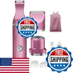 Unibono Women's Bikini Trimmer 3-IN-1 Electric Razor Waterproof Personal Body Ha. Fixed Price $53.50.