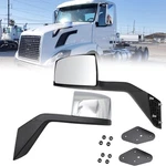 Leavan Chrome Hood Mirror Pair Assembly Driver (left Side) And. Fixed Price $138.30.