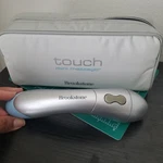 Brookstone Touch Mini Massager, Portable, 3 Speeds W Pouch Battery Operated. Fixed Price $21.24.