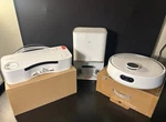 Switchbot S10 Floor Cleaning Robot, Dual Station, Wet/dry- White. Fixed Price $205.00.
