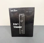 Sejoy 8-IN-1 Trimmer, Model LFQ-F3, Grooming Kit New. Fixed Price $17.50.