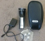 Men's Povos Electric 3-HEAD Razor Rotary Shaver With Case. Fixed Price $15.95.