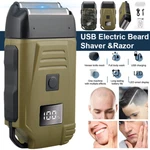 Portable Shaver Cordless Hair Trimmer Bald Head Razor Electric For Men's Wet Dry. Fixed Price $22.99.