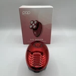 Pop Sconic 5.0 Red Rechargeable Shaver Face Body Shaving Heads. Fixed Price $29.99.
