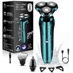 Electric Razor For Men, Men's Rotary Shavers, Waterproof, Wet And Dry Recharg.... Fixed Price $41.91.