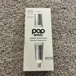 New Pop Sonic Super Smoothie Dual Hair Trimming Device Led Lights Grey Nose Face. Fixed Price $12.88.