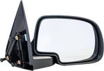 Driver Side Mirror Non-heated Manual Cadillac Escalade Chevy Gmc Silverado Black. Fixed Price $68.01.
