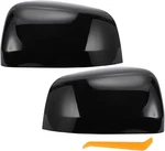 Autohaux 1 Set Car Door Rearview Mirrors Cover Cap Replacement Gloss Black. Fixed Price $56.99.