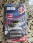 Brand New Braun Series 5000/6000 Flex Integral Shaver Replacement Cutter. Fixed Price $12.00.