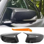 Carbon Fiber Side Mirror Caps For Infiniti Q60 Q70 QX30 QX50 Q50L Accesso.... Fixed Price $118.44.