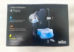 Braun Clean & Renew Refill Cartridges Ccr - 4 Pack Lemon Fresh Sealed. Fixed Price $25.00.