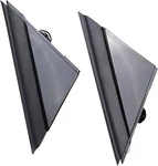 Apperfit Fiat 500 Door Mirror Flag Cover Molding (gloss Black). Fixed Price $26.04.