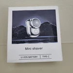 Mini Pocket Fashion Shaver. Type-c Charging Color White.. Fixed Price $12.99.
