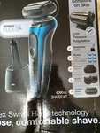 Braun Series 60B785CC Electric Razor Sensoflex Swivel Head Extras. Fixed Price $150.00.