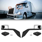 Sepey Hood For Volvo Vnl, Driver And Passenger Side Chrome Mirror.... Fixed Price $140.57.