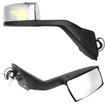 Aostirmotor Pair Of Chrome Hood Mirrors With Turn Light Fit For 2000-2015 Vol.... Fixed Price $174.84.