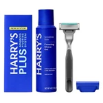 Harrys Plus Shaving Kit For Men - Premium Handle, Razor Blade Cartridge Foam Gel. Fixed Price $19.99.