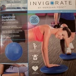 Balance Cushion With Hand Pump - Invig Rate By Meridian Point. Fixed Price $19.99.
