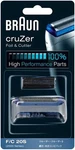 Japan New Braun Cruzer 3 Replacement Foil & Cutter Pack Silver. Fixed Price $67.09.