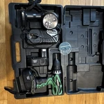 Hitachi 18V Cordless Drill/driver & Flashlight Set With Charger, Battery, Case. Fixed Price $56.78.